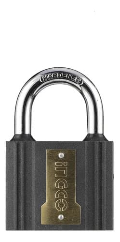 Candado Hierro 63mm Ingco Dipl0601 Color Negro