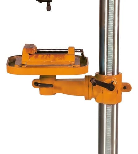 Taladro De Pie Perforador 20mm 16 Velocidades Lusqtoff Color Naranja Frecuencia 50 Mhz