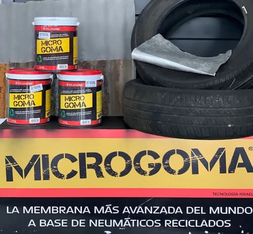 Membrana Impermeabilizante Microgoma P/piso Y Pared 4.4 Kgs Color Gris
