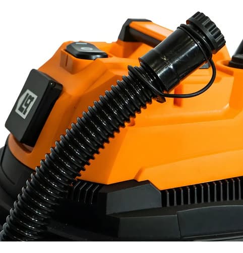 Aspiradora Industrial Tacho 50l 1400w Lusqtoff La-5001m Color Plateado