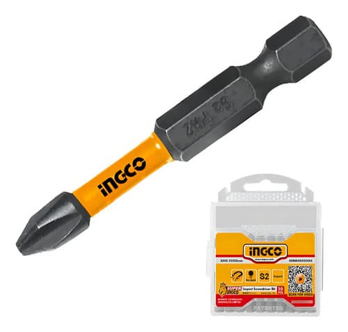 Puntas Para Taladro Y Destornillador Eléctrico Ingco Sdbim71ph250 - 10 Unidades X Pack