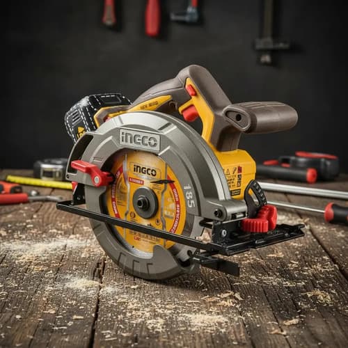 Sierra Circular A Bateria 42v Brushless 185mm C/ Bateria 2.5 Amarillo