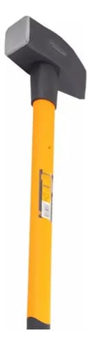 Hacha Rajar Astilla Rolos 4kg Fibra Cuña Golpe Maceta Marron