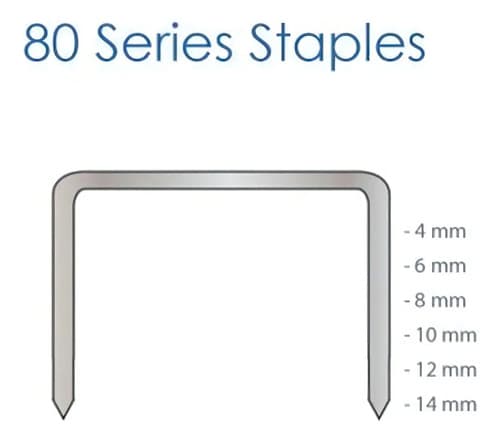 Grapas Bta Tools Metal 80/12 10,000 Unidades Papel Oficina Industrial