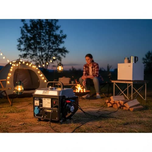 Generador Nafta 2 Tiempos 63cc 600 Watts 2hp Gdx