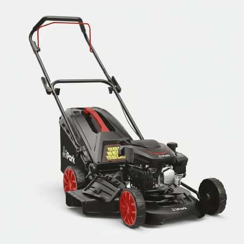 Corta Césped Nafta 4,5 Hp Con Recolector 460mm Ipark Negro
