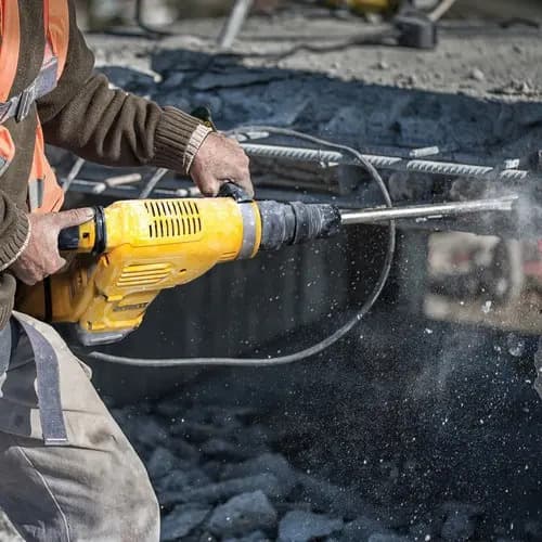 Martillo Demoledor Hexagonal 17mm 1050w Dewalt D25811k Amarillo