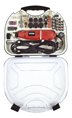 Mini Torno Equus 350w Con 108 Accesorios Para Hogar 220v 350 W