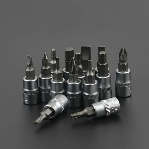 Set Caja Herramientas Dados 94 Piezas Acero Carbono 1/2 1/4