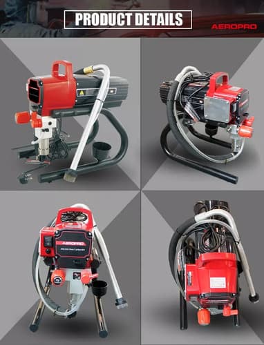Equipo Pintar Airless Profesional Aeropro R450 1,2 Hp.