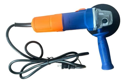 Amoladora Angular 4 1/2 Eléctrica 115 Mm Wadfow 710w Azul/naranja