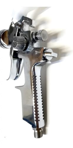 Pistola De Pintar Gravedad Bta Tools Hvlp Boquilla 1.3mm 600ml Gris