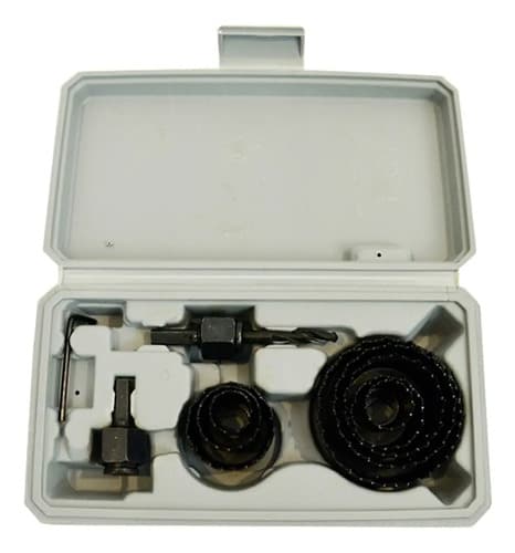 Set Mecha Sierras Copa Para Madera 19-64 Mm Kit 11 Piezas