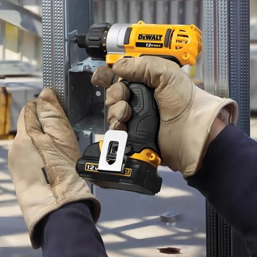 Destornillador Atornillador De Impacto Inalámbrico Incluye Bolso De Transporte Dewalt Dcf610s2 Amarillo