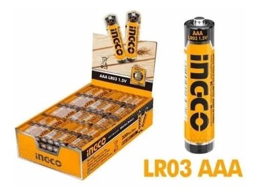 Pack X 4 Pilas Alkalinas Aaa 1.5v Ingco 2900mah Hab3a01 -smf