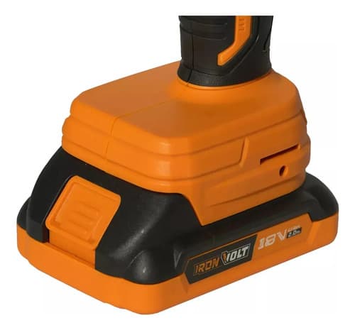 Mini Motosierra + 2 Baterias  + Cadenas 18v Caldiad Lusqtoff Naranja