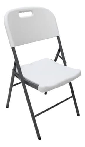 Mesa Plegable Chica 122cm X 61 X 74cm + 4 Sillas Equus Combo