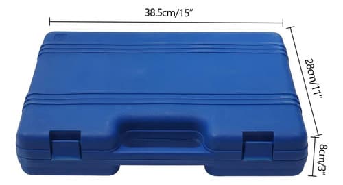 Set Kit Herramientas 108 Pcs Tubos Llaves Criquet Puntas Azul