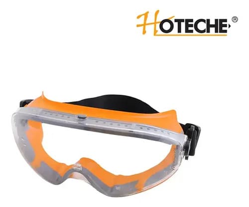Lentes Antiparras Protección Gafas Elástico Antivaho Hoteche Naranja