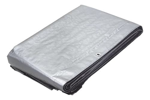 Lona Impermeable Truper Plata 5 X 3 Metros Camping Mf Shop Gris