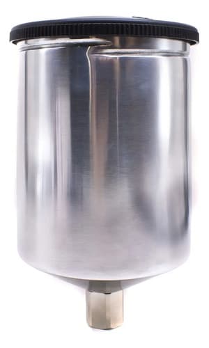 Pistola Gravedad Para Pintar Toyaki Tk-2012a Metal Plateado 600 Ml