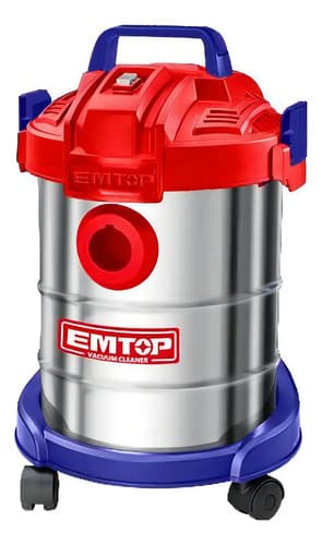 Aspiradora Industrial 12 L Tanque Metalico Auto Casa 800w Color Rojo