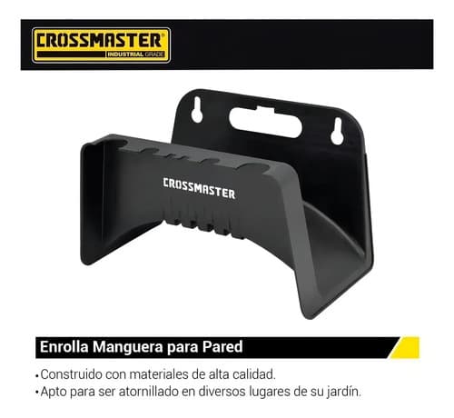 Enrolla Manguera Para Pared Jardín Crossmaster 9937948