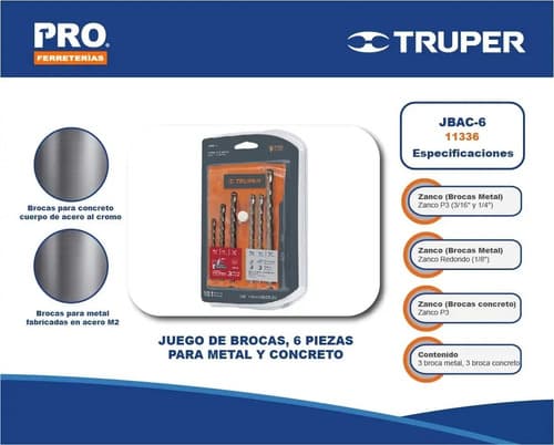 Mecha Truper Jbac-6