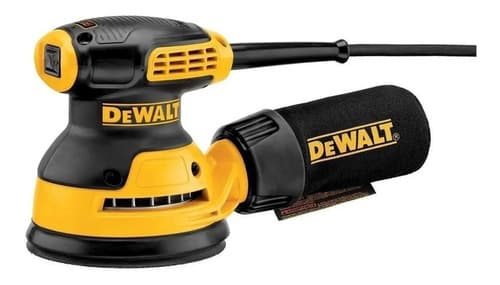Lijadora Profesional Roto Orbital Dewalt Lixadeira Roto Orbital Dwe6421-b2 Con Sistema Velcro Amarilla 50hz/60hz 280w Amarillo 50 Hz/60 Hz