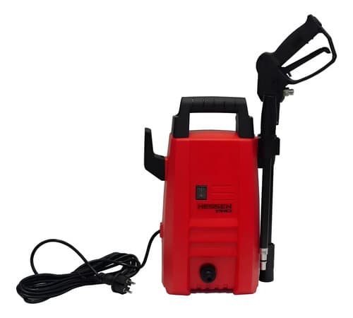 Hidrolavadora Eléctrica Hessen Pro 016-1635 1500w Con 105bar Rojo 50 Hz