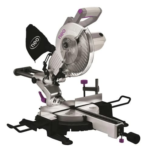 Sierra Ingletadora Deslizante 10 2200w Neo Sid1010/220 Frecuencia 50-60hz 50 Hz X 60 Hz
