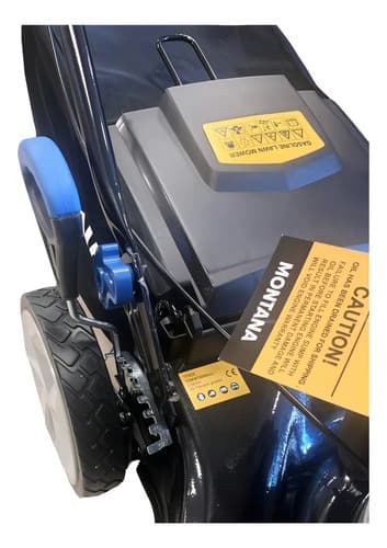 Maquina Cortadora Cesped Autopropuls Combustion Nafta 5,5hp Azul