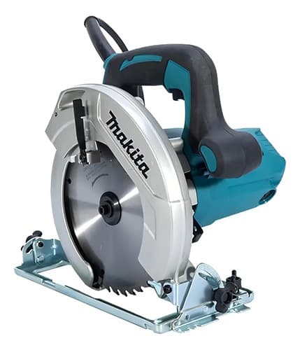Sierra Circular Eléctrica Makita Hs7010 185mm 1600w Turquesa