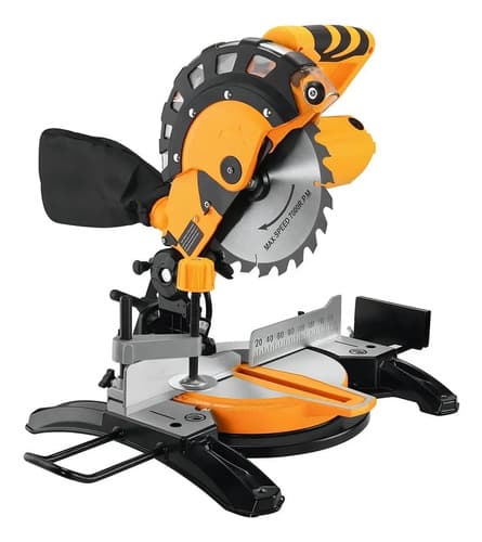 Sierra Ingletadora Deko Deko-dkms1450-210f 254mm 1450w Telescópica Láser