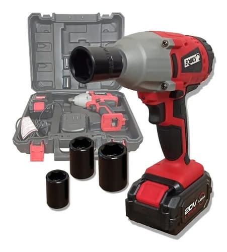 Llave De Impacto Equus Inalámbrica Profesional 1/2 20v