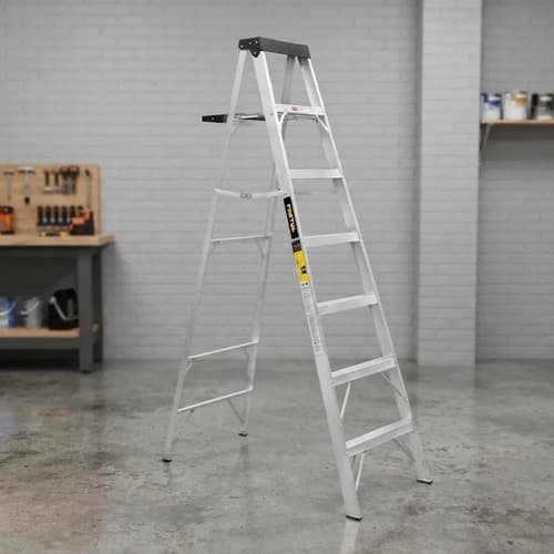 Escalera De Aluminio Pretul Est-36p Plateado