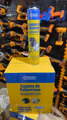 Espuma Poliuretano Proyectable Unisil 750ml
