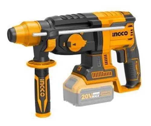 Rotomartillo Inalámbrico 20 V Ingco Crhli20228 2j Sds Plus Industria Color Amarillo