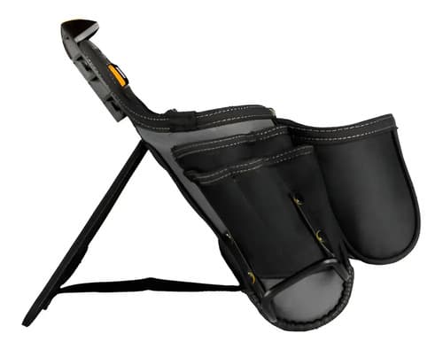 Bolso Portaherramientas 2 Bolsillos Toughbuilt Tb-ct-01 Color Negro