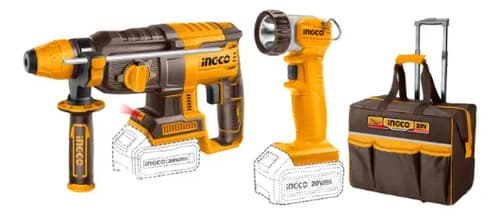 Kit Brushless Motor C/bate/carg Bolso Y Acc Ingco Ckli2059