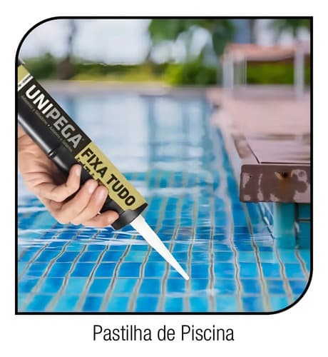 Tubo Unipega Glue Fix Everything, Incoloro