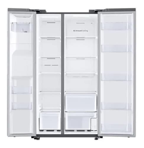 Heladera Side By Side Spacemax 716l Rs27t5200s9 Color Refined Inox
