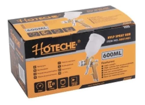 Pistola De  Gravedad 600ml Baja Presion Alta Transfer H827
