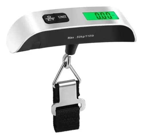 Balanza Digital Portátil De Viaje 10gr-50kg Pesa Valija