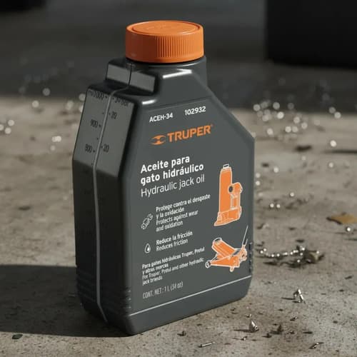 Aceite Hidraulico Para Gatos 1 Litro Truper 102932