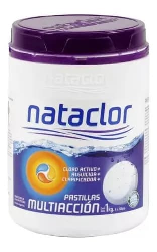 Pastillas De Cloro Multiaccion X 1 Kg Nataclor