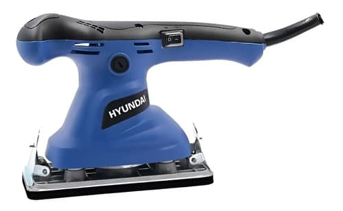 Lijadora Orbital 300w Hyundai 98x180mm (019-6522) Color Azul Azul 50 Hz