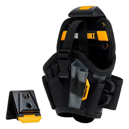 Bolsa De Herramientas Para Taladro 13 Bolsillos Toughbuilt Negro