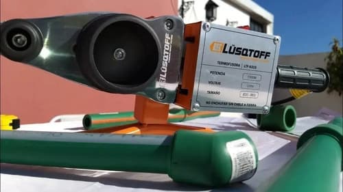 Termofusora 1500w 300º Boquilla Termofusión Maletín Lusqtoff