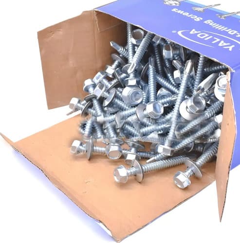 Tornillo Chapa 100pz Hexagonal 6.3x50mm Lh-2828